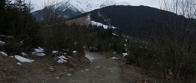 Wierch Poroniec ↔ Rusinowa Polana [141km - Tatrzański Park Narodowy, przed Rusinową Polaną]