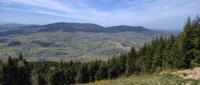 Ciecień ↔ Przełęcz Wielkie Drogi