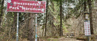 Jasieniów, wiata [Granica Bieszczadzkiego Parku Narodowego pod Jasieniowem]