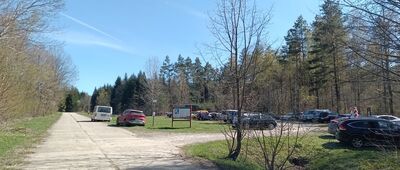 Wola Wyżna, parking