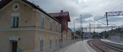 Skalité, Serafinov ↔ Zwardoń, odejście szlaku żółtego