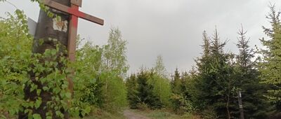 Grabowa, odejście szlaku spacerowego