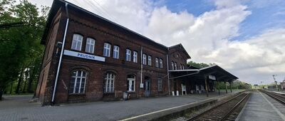 Prudnik, PKP, koniec Głównego Szlaku Sudeckiego