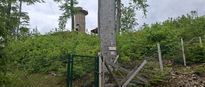 Przednia Kopa, rozejście szlaków