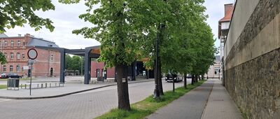 Prudnik, dworzec autobusowy ↔ Prudnik, park miejski