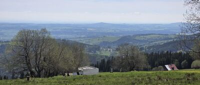 Zadní Rennerovky, skrzyżowanie ↔ U Hříběcí Boudy