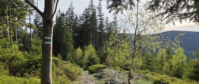 Pod Hromovkou ↔ Na Planí, horní stanice lanovky