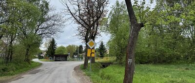 Gostków, rondo