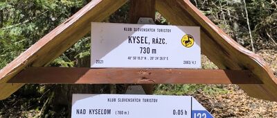 Kyseľ, rázc.
