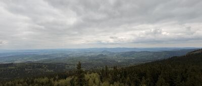 Ostra Mała, punkt widokowy