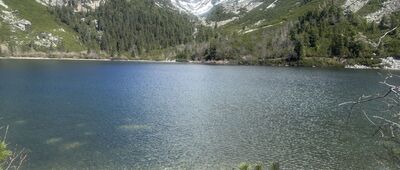 Popradské pleso, rázcestie ↔ Popradská polana
