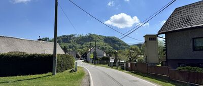 Machov, rozejście szlaków ↔ Machovská Lhota, rozc.