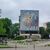 mural przy skwerze