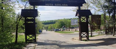 Huta Szklana, pomnik katyński