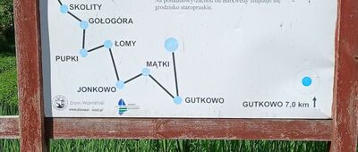 Barkweda, ścieżka do grodziska