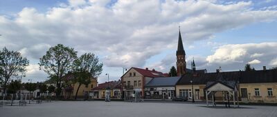 Stalowa Wola ↔ Stalowa Wola, Rozwadów [Rynek i kościół Matki Bożej Szkaplerznej w Rozwadowie]