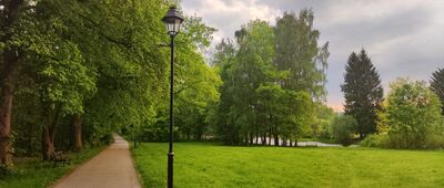 Centrum Opieki nad Dzieckiem "Dąbrówka" ↔ Rozejście szlaków czerwony / zielony