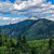 Tatry Bielskie z czarnego szlaku nad Doliną Waksumndzką