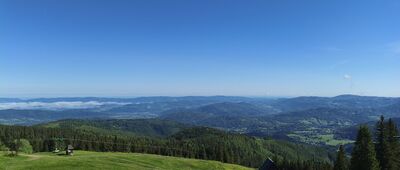 Hala Miziowa, wyciąg [Widok z Hali Miziowej]