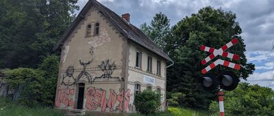Trzcińsko, PKP ↔ Radomierz