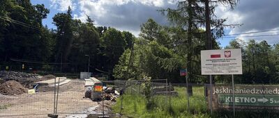Stara Morawa ↔ Bolesławów [Budowa nowego mostu w Starej Morawie]
