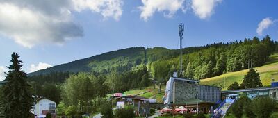 Ustroń, Polana [Dolna stacja kolejki linowej na Czantorię.]