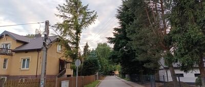 Dojście do kamieniołomu na Czerwieńcu ↔ Tenczynek, ul. Henryka Sienkiewicza