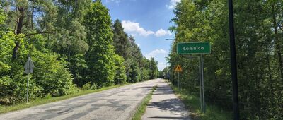Jamniki, rozejście szlaków ↔ Łomnica, rozejście szlaków