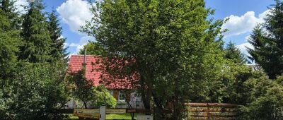 Łomnica, rozejście szlaków ↔ Wola Wereszczyńska