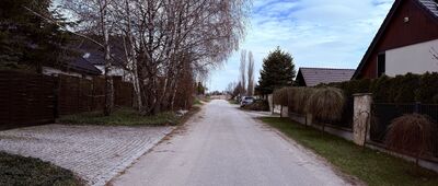 Zelków, ul. Sportowa ↔ Wierzchowie, rozejście szlaków