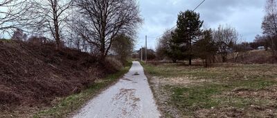 Bolechowice, rozejście szlaków ↔ Będkowice