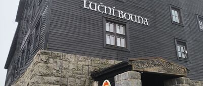 Luční Bouda, skrzyżowanie