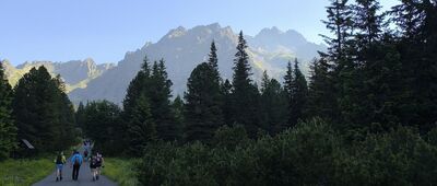 Popradské Pleso, zastavka ↔ Popradská polana