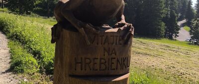 Hrebienok ↔ Starý Smokovec, rozejście szlaków