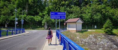 Oravská priehrada, koruna ↔ Uhlisko
