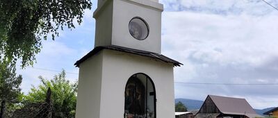 Jaśliska ↔ Jaśliska, kapliczka [Kapliczka Boża Męka]