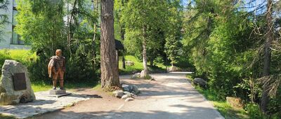 Liečebný Dom, Solisko, rázc. ↔ Štrbské Pleso, rázcestie pred Heliosom