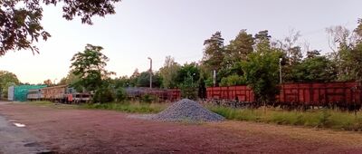 Rudy, ul. Gliwicka ↔ Podbiała, węzeł szlaków