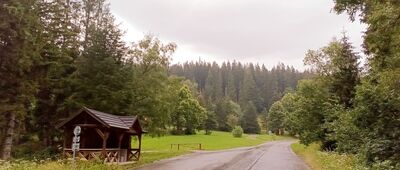 Prte ↔ Brestová, skanzen