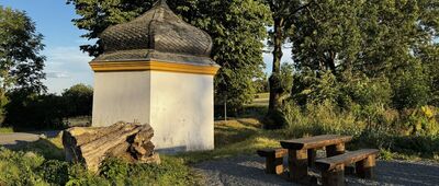 Rozejście szlaków ↔ Pod Hraničním vrchem