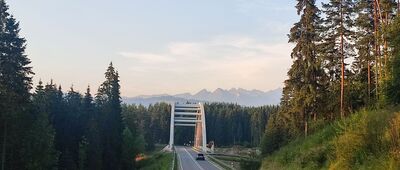 Nowa Biała, skrzyżowanie ↔ Trybsz