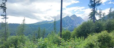 Trigan ↔ Štrbské Pleso, rázcestie pred Heliosom [Predne Solisko]