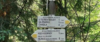Velký Štolpich, vodopád