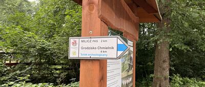 Rozejście szlaków niebieski / żółty ↔ Rozejście szlaków niebieski / żółty