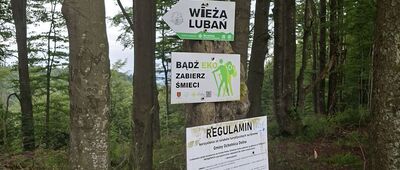 Skrzyżowanie pod Lubaniem