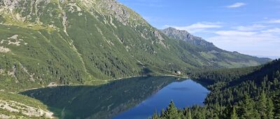 Morskie Oko, pod Czarnym Stawem ↔ Czarny Staw Pod Rysami