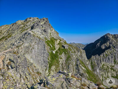Koprowy Wierch widziany Koprowego Ramienia 2313 m n.p.m.