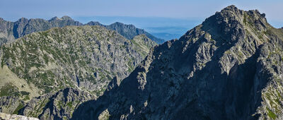 Kôprovský štít [Koprowy Wierch 2367 m n.p.m. Miedziane i Cubryna.]