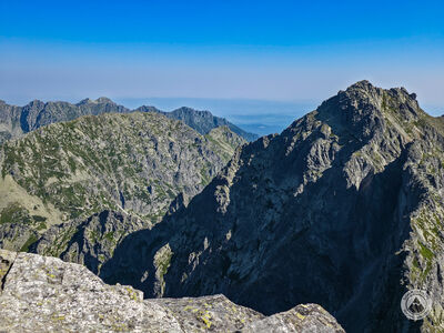 Koprowy Wierch 2367 m n.p.m. Miedziane i Cubryna.