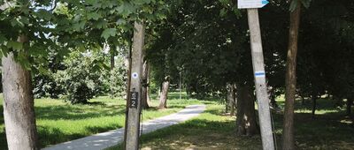 Wola Uhruska, stacja kolejowa [Wola Uhruska, początek/koniec szlaku]